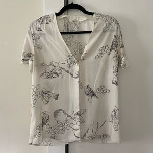 Wilfred (Aritzia) off white top